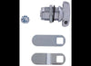 7/8" THUMB OPERATED COMPARTMENT LOCK, LATCH, OFFSET & STRAIGHT CAM