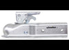 RAM 2" BALL TRAILER COUPLER, TRIGGER LATCH, 5K ZINC COATED, 3" SQUARE TONGUE