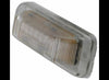 LED CLEARANCE FENDER MARKER LIGHT, CLEAR LENS, AMBER LED, 3-15/16" X 1-1/4" RECTANGLE, 3 DIODE