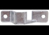 BOTTOM KEEPER FOR CAM DOOR LOCK, CAM ACTION LATCH, ZINC PLATED