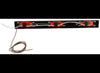 RED LED 9 DIODE ID CLEARANCE LIGHT BAR, SUBMERSIBLE, BLACK HOUSING, 15-15/16"X1-1/2"