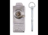 BAYLOCK DOOR LOCK FOR ENCLOSED TRAILERS, ALUMINUM, PUSH BUTTON, HASP LOCK, CAM BAR LOCK