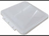 VENT COVER FOR VENTLINE VENTADOME TRAILER ROOF VENT - WHITE, WEDGE SHAPE, POLYPROPYLENE