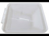 VENT COVER FOR VENTLINE VENTADOME TRAILER ROOF VENT - WHITE, WEDGE SHAPE, POLYPROPYLENE