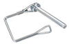 COUPLER SNAPPER PIN, SNAP PIN 1/4" X 4", SQUARE, HITCH PIN