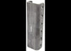 6 HOLE ADJUSTABLE C-CHANNEL, CHANNEL BRACKET, WELD ON, 12" T X 0.38" THICKNESS, 20K CAPACITY