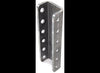 6 HOLE ADJUSTABLE C-CHANNEL, CHANNEL BRACKET, WELD ON, 12" T X 0.38" THICKNESS, 20K CAPACITY