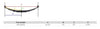 PR427 , 4 LEAF SPRING, DOUBLE EYE 27" L X 1-3/4" W , SPRING EYE 9/16" , FOR 3.5K AXLES