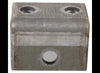 FRONT REAR HANGER FOR 1-3/4" DOUBLE EYE SPRINGS, 9/16" HOLE , 1-5/16"T X 9/16" BOLT HOLE