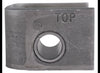 REAR HANGER FOR 1-3/4" DOUBLE EYE SPRINGS, 9/16" HOLE , 0.91"T X 9/16" BOLT HOLE