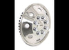 WHEEL COVER, SIMULATOR, HUB CAP, STAINLESS STEEL, POLISHED FOR 16" 8 LUG WHEELS - SET OF 4