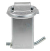 D-RING FORGED STAKE POCKET D-RING, ZINC COATED, FOR 2"X4" STAKE POCKET, 5,400lbs WLL, DROP IN D-RING