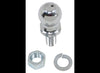 2" HITCH BALL - 1" DIAMETER X 2 1/8" LONG SHANK CHROME 7,500LBS