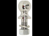 2" HITCH BALL - 1" DIAMETER X 2 1/8" LONG SHANK CHROME 7,500LBS