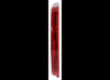 REFLEX REFLECTOR TRIM RING / FLANGE COVER, RED FOR OVAL 6" TRAILER LIGHT, SNAP ON W/GASKET