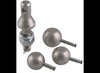 CONVERT-A-BALL INTERCHANGABLE BALL SET - 3 BALLS, 1" XL SHANK, NICKEL, 1-7/8" , 2" AND 2-5/16" BALL