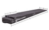 RACE RAMP - 7" H TRAILER RAMP, 5.5 DEGREE APPROACH ANGLE, WITH FLAP CUT OUT, 74"x14"x6-1/4"-4-3/4"