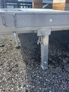 ALUMA WELDMAT ALUMINUM STABILIZER LEG ASSEMBLY, 8200 SERIES, SPRING LOADED - COMPLETE ASSEMBLY