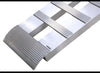 ALUMINUM CAR HAULER RAMP SET, 7' L X 14" W - 6,000lbs CAPACITY