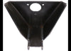 A-FRAME WELD ON ADJUSTABLE TRAILER COUPLER, C-CHANNEL, 6 HOLE WELD ON STEEL, RAW, VERTICAL, 20K