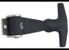 HOOD LATCH - RUBBER, 1-5/8" LENGTH CLOSED, 2-1/2" OVERALL