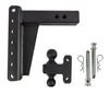 BULLETPROOF HITCHES 2-BALL MOUNT FOR 2-1/2" HITCH, 8" DROP, 8" RISE - 22K
