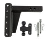 BULLETPROOF HITCHES 2-BALL MOUNT FOR 2" HITCH, 6" DROP, 6" RISE - 22K