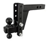 BULLETPROOF HITCHES 2-BALL MOUNT FOR 2" HITCH, 6" DROP, 6" RISE - 22K