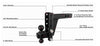 BULLETPROOF HITCHES 2-BALL MOUNT FOR 2" HITCH, 6" DROP, 6" RISE - 22K