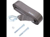 REPLACEMENT HAND WINCH STRAP W/ SAFETY HOOK, 2" W X 25' L , 2,600lbs WLL , GRAY