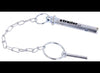 REPLACEMENT FOOTPLATE KEEPER PIN / JACK FOOT PIN, W/ CHAIN FOR RAM DIRECT WELD SQUARE JACKS, 7K