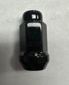 1/2"-20 60* BLACK LUG WHEEL NUT CLOSED END, ACORN WHEEL NUT 1.70" TALL