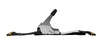 2" X 12' E-TRACK RETRACTABLE RATCHET STRAP WITH E-TRACK END FITTINGS, BLACK, 12' LENGTH, 1100lbs WLL