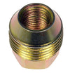 9/16-18 LUG NUT, BULGE ACORN, CONICAL SEAT 60*, DUAL THREAD 7/8" HEX, 1-1/8" TALL
