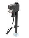 RAM A-FRAME ELECTRIC JACK, 3.5K WITH FOOTPLATE AND 7-WAY PLUG, 25-1/8" LIFT, 18" TRAVEL, BLACK