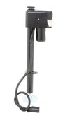 RAM A-FRAME ELECTRIC JACK, 3.5K WITH FOOTPLATE AND 7-WAY PLUG, 25-1/8" LIFT, 18" TRAVEL, BLACK