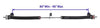 DUAL CONVENTIONAL RAMP SPRING ASSEMBLY FOR 8' WIDE ENCLOSED TRAILER - 250lbs CAP, 76" - 96" DOOR