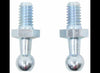 GAS SHOCK / SPRING BALL STUD, 10MM, RETAIL PACKAGED, 2 PER PACK