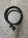 7-WAY RV / SAE CONNECTOR WITH MOLDED CABLE / HARNESS AND WIRING, TRAILER END, 8' LONG