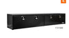 GLOSS BLACK DIAMOND TREAD ALUMINUM TOPSIDE TRUCK TOOL BOX SERIES - 18"x16"x88"