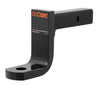 CURT BALL MOUNT 2" HITCH, 6" DROP, 4-3/4" RISE, 9-3/8" LONG, 1-1/4" SHANK, 10K, CLASS 4