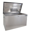 ALUMINUM ATP FRONT LATCH JUMBO TOOL BOX ASSEMBLY - 24"X24"X49"