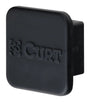 CURT 2" BLACK RUBBER HITCH TUBE COVER, 2" X 2" - RETAIL PACKAGED