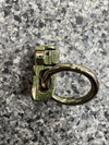 DOUBLE STUD TIE DOWN W/ O-RING, 1666 LBS, BS 5000 LBS