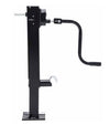 RAM 2-SPEED SQUARE DIRECT WELD ON JACK, SPRING RETURN DROP LEG, 25-7/8" LIFT 10K LIFT, 12K SUPPORT