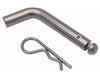 HITCH PIN AND CLIP FOR 2" AND 2-1/2" RECEIVERS - 5/8" DIAMETER, 3" SPAN - BLACK NICKLE FINISH