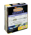 KINEDYNE CINCHTITE 2 RATCHET STRAPS, 1"X5' S HOOK TIE DOWNS, 835lbs WLL - 2 PER BOX