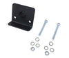 BOLT ON SWIVEL MOUNTING PLATE FOR PIPE MOUNT JACKS, 5/8" PIN, 3.5K CAPACITY, 2" O.D. - WITH HARDWARE