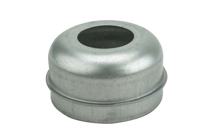 6-LUG DUST GREASE CAP WITH PLUG 2.45" OD , DOMED EZ LUBE, FOR 5.2K - 6K AXLE, 6 LUG HUB CAP
