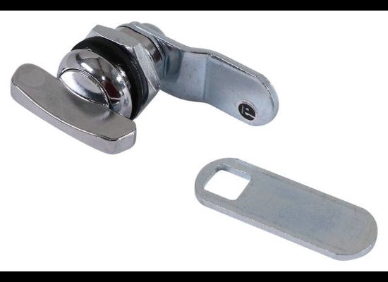 5/8" THUMB OPERATED COMPARTMENT LOCK, LATCH, OFFSET & STRAIGHT CAM